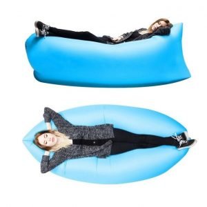 Fauteuil compression air Bag fauteuil gonflable pour piscine plage , barbecue en extérieu -(Blue ciel-B10)