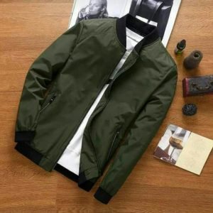 Jacket Demi Saison HOMME -JD1– VERT OLIVE