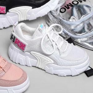 Fashion 2020- Espadrille pour Femmes – (Blanc-A08)