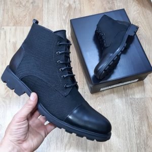 Bottines pour Hommes – Haute finition et haute qualité – Noir(KD19)