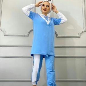 Survette pour Femmes -Bleu Ciel - (H27)